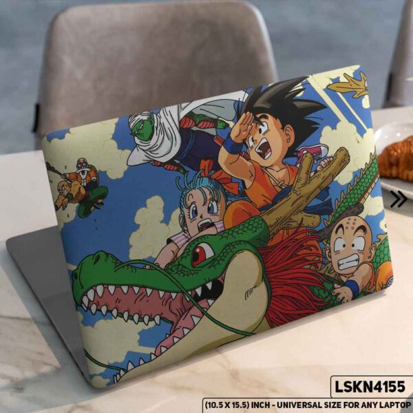 Dragon Ball Z Z Warriors Goku Matte Finished Removable Waterproof Laptop Sticker & Laptop Skin (Including FREE Accessories) - LSKN4155 - DDecorator
