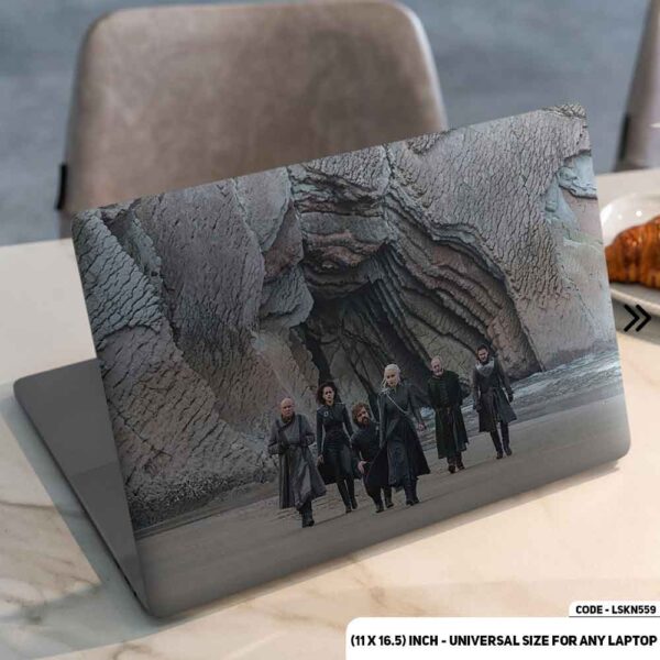 Khaleesi Game of Thrones Matte Finished Removable Waterproof Laptop Sticker & Laptop Skin (Including FREE Accessories) - LSKN559 - DDecorator
