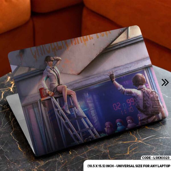 Digital Fantacy Anime Digital Cartoon Art Illustration Matte Finished Removable Waterproof Laptop Sticker & Laptop Skin (Including FREE Accessories) - LSKN3323 - DDecorator