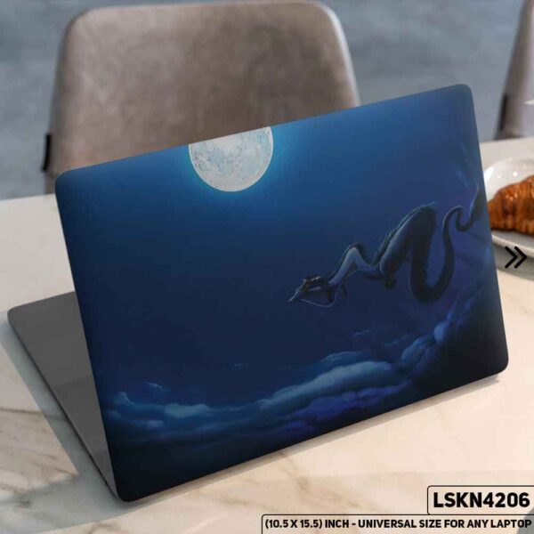 Anime Character Digital Art Matte Finished Removable Waterproof Laptop Sticker & Laptop Skin (Including FREE Accessories) - LSKN4206 - DDecorator