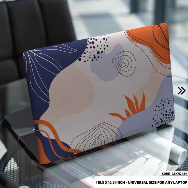 Seamless Geomatric Pattern Matte Finished Removable Waterproof Laptop Sticker & Laptop Skin (Including FREE Accessories) - LSKN2434 - DDecorator