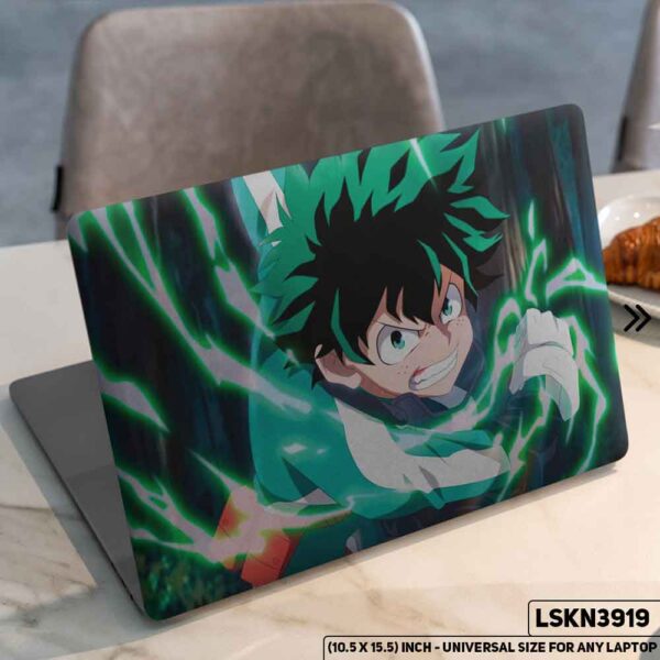 Anime Character Illustration Matte Finished Removable Waterproof Laptop Sticker & Laptop Skin (Including FREE Accessories) - LSKN3919 - DDecorator