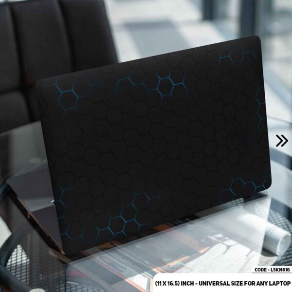 Geometric Shape Matte Finished Removable Waterproof Laptop Sticker & Laptop Skin (Including FREE Accessories) - LSKN816 - DDecorator