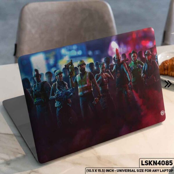 Digital Character Illustration Matte Finished Removable Waterproof Laptop Sticker & Laptop Skin (Including FREE Accessories) - LSKN4085 - DDecorator