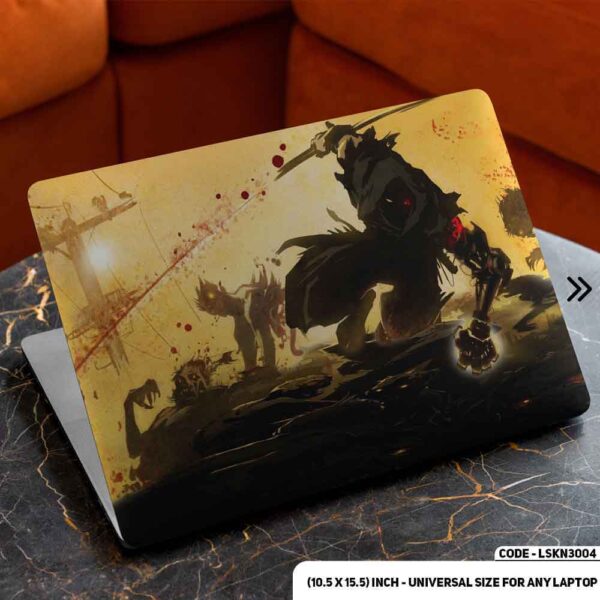 Digital Digital Character Art Illustration Matte Finished Removable Waterproof Laptop Sticker & Laptop Skin (Including FREE Accessories) - LSKN3004 - DDecorator