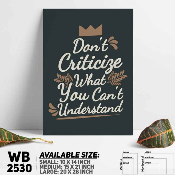 DDecorator Do Something More - Motivational Wall Decoration And Home Decoration PVC Wall Board And Wall Canvas - WB2530