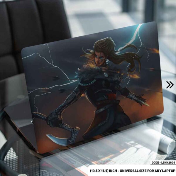 Digital Fantacy Anime Illustration Matte Finished Removable Waterproof Laptop Sticker & Laptop Skin (Including FREE Accessories) - LSKN2804 - DDecorator