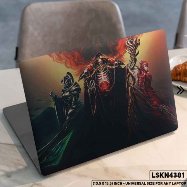 Demon Slayer: Kimetsu no Yaiba Matte Finished Removable Waterproof Laptop Sticker & Laptop Skin (Including FREE Accessories) - LSKN4381 - DDecorator