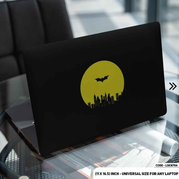 Batman Logo Matte Finished Removable Waterproof Laptop Sticker & Laptop Skin (Including FREE Accessories) - LSKN766 - DDecorator