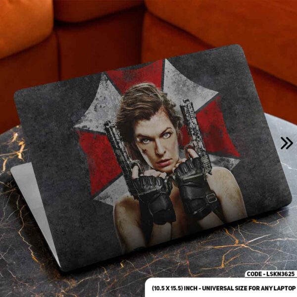 Digital Character Illustration Matte Finished Removable Waterproof Laptop Sticker & Laptop Skin (Including FREE Accessories) - LSKN3625 - DDecorator