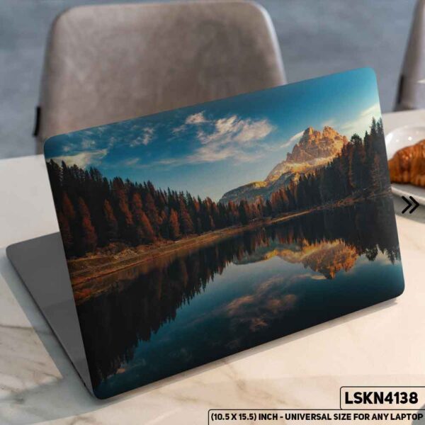 Horizon Art Digital Illustration Matte Finished Removable Waterproof Laptop Sticker & Laptop Skin (Including FREE Accessories) - LSKN4138 - DDecorator