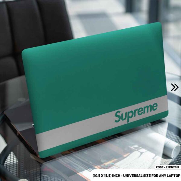 Luxury Brand Iconic Design Matte Finished Removable Waterproof Laptop Sticker & Laptop Skin (Including FREE Accessories) - LSKN2617 - DDecorator