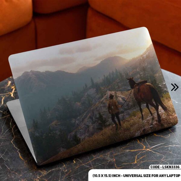 Digital Fantacy Anime Digital Art Illustration Matte Finished Removable Waterproof Laptop Sticker & Laptop Skin (Including FREE Accessories) - LSKN3336 - DDecorator