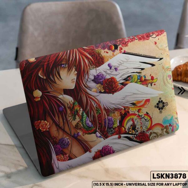 Fantacy Art Digital Illustration Matte Finished Removable Waterproof Laptop Sticker & Laptop Skin (Including FREE Accessories) - LSKN3878 - DDecorator