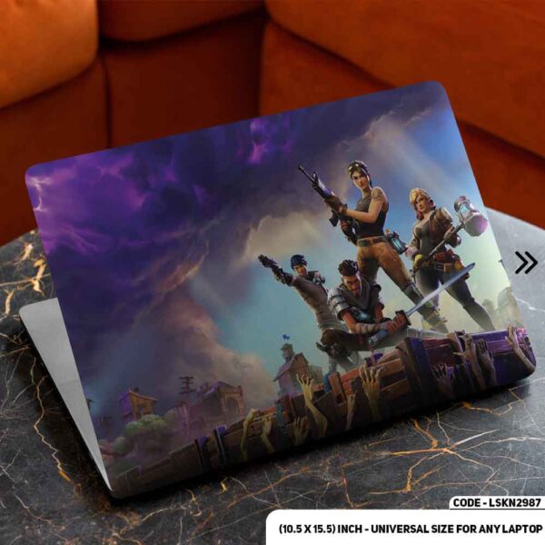 Digital Digital Character Art Illustration Matte Finished Removable Waterproof Laptop Sticker & Laptop Skin (Including FREE Accessories) - LSKN2987 - DDecorator