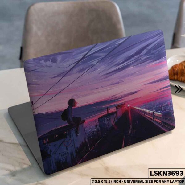 Fantacy Art Digital Illustration Matte Finished Removable Waterproof Laptop Sticker & Laptop Skin (Including FREE Accessories) - LSKN3693 - DDecorator