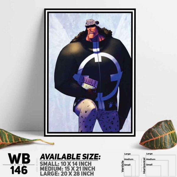 DDecorator One Piece Anime Manga series Wall Decoration And Home Decoration PVC Wall Board And Wall Canvas - WB146