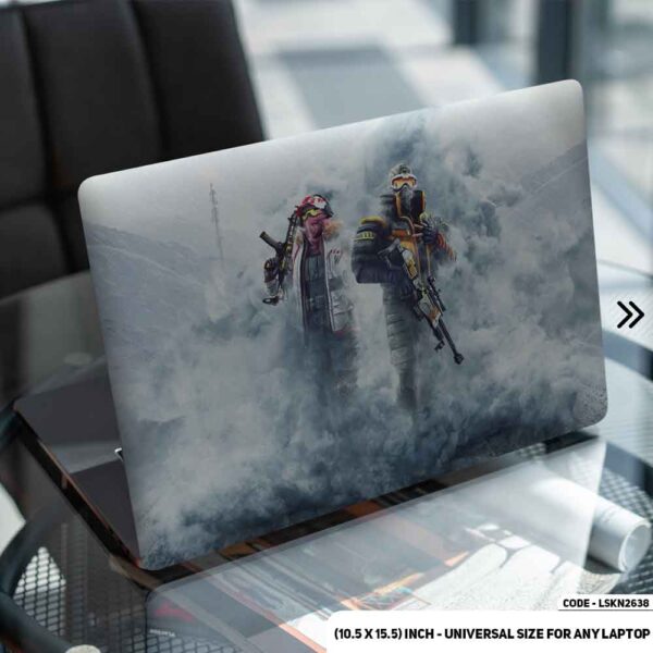 Fantasy Fighting Boy Illustration Matte Finished Removable Waterproof Laptop Sticker & Laptop Skin (Including FREE Accessories) - LSKN2638 - DDecorator