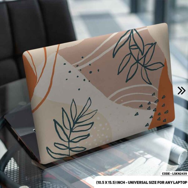 Seamless Geomatric Pattern Matte Finished Removable Waterproof Laptop Sticker & Laptop Skin (Including FREE Accessories) - LSKN2439 - DDecorator
