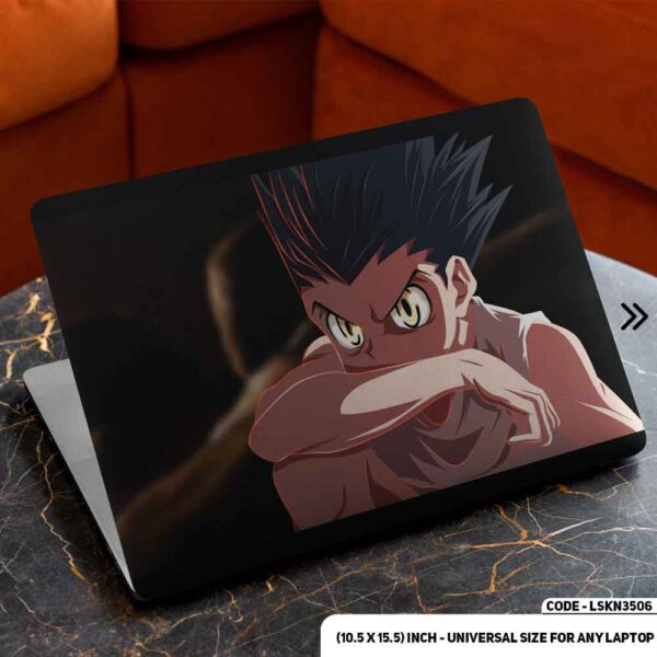 Anime Character Illustration Matte Finished Removable Waterproof Laptop Sticker & Laptop Skin (Including FREE Accessories) - LSKN3506 - DDecorator