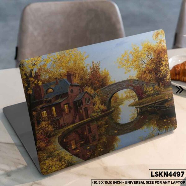 Fantacy Art Digital Illustration Matte Finished Removable Waterproof Laptop Sticker & Laptop Skin (Including FREE Accessories) - LSKN4497 - DDecorator
