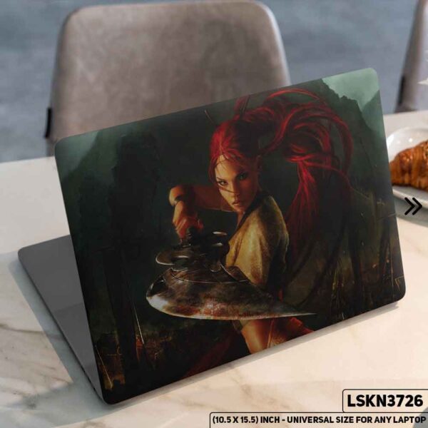Fantacy Art Digital Illustration Matte Finished Removable Waterproof Laptop Sticker & Laptop Skin (Including FREE Accessories) - LSKN3726 - DDecorator