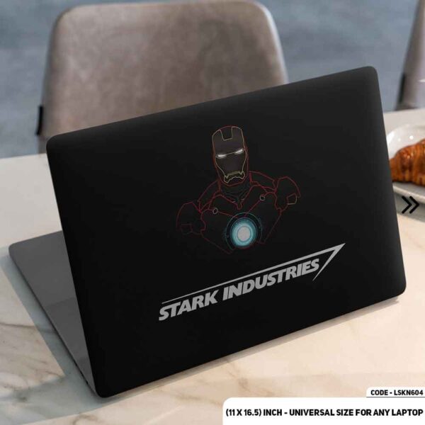 Iron Man Marvel Legends Matte Finished Removable Waterproof Laptop Sticker & Laptop Skin (Including FREE Accessories) - LSKN604 - DDecorator