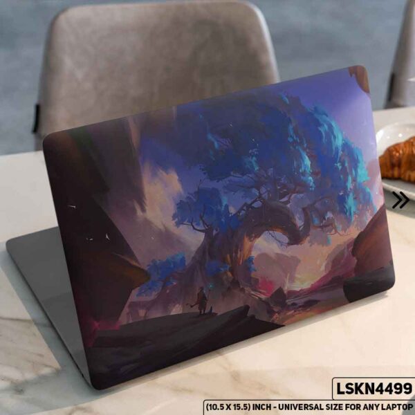 Fantacy Art Digital Illustration Matte Finished Removable Waterproof Laptop Sticker & Laptop Skin (Including FREE Accessories) - LSKN4499 - DDecorator