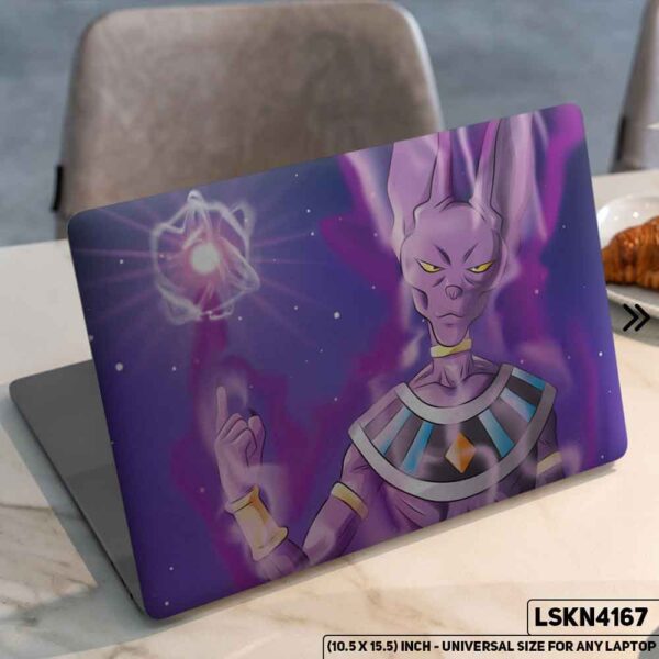 Dragon Ball Z Z Warriors Goku Matte Finished Removable Waterproof Laptop Sticker & Laptop Skin (Including FREE Accessories) - LSKN4167 - DDecorator