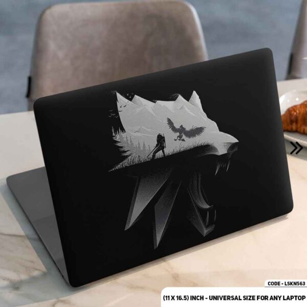 Dragone Head Game Of Thornes Matte Finished Removable Waterproof Laptop Sticker & Laptop Skin (Including FREE Accessories) - LSKN563 - DDecorator