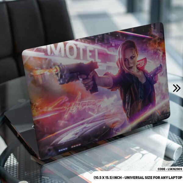 Digital Fantacy Art Illustration Matte Finished Removable Waterproof Laptop Sticker & Laptop Skin (Including FREE Accessories) - LSKN2909 - DDecorator