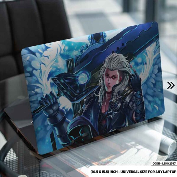 Digital Fantacy Anime Illustration Matte Finished Removable Waterproof Laptop Sticker & Laptop Skin (Including FREE Accessories) - LSKN2747 - DDecorator