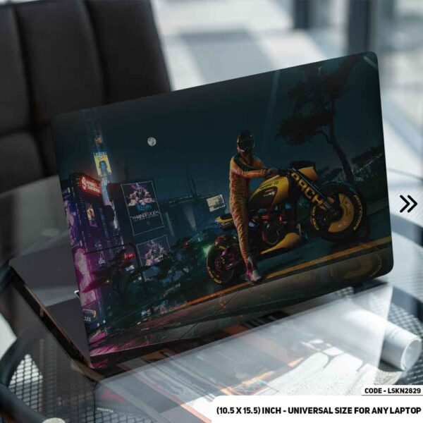 Digital Fantacy Illustration Matte Finished Removable Waterproof Laptop Sticker & Laptop Skin (Including FREE Accessories) - LSKN2829 - DDecorator