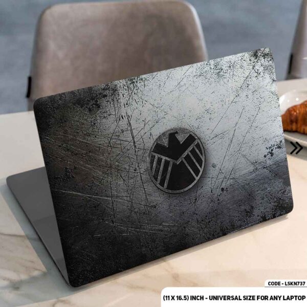 Avengers Team Logo Matte Finished Removable Waterproof Laptop Sticker & Laptop Skin (Including FREE Accessories) - LSKN737 - DDecorator