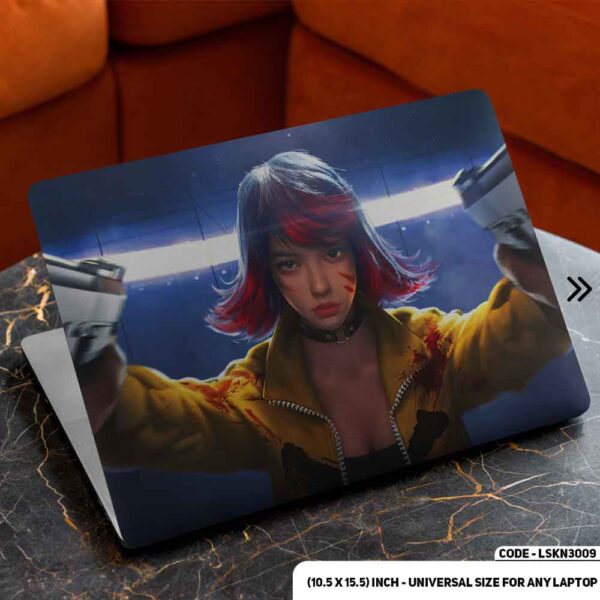 Digital Digital Character Art Illustration Matte Finished Removable Waterproof Laptop Sticker & Laptop Skin (Including FREE Accessories) - LSKN3009 - DDecorator