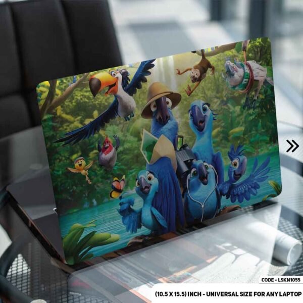 Rio Matte Finished Removable Waterproof Laptop Sticker & Laptop Skin (Including FREE Accessories) - LSKN1055 - DDecorator