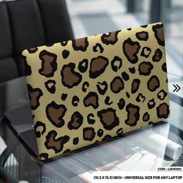 Camel Flush Pattern Matte Finished Removable Waterproof Laptop Sticker & Laptop Skin (Including FREE Accessories) - LSKN1092 - DDecorator