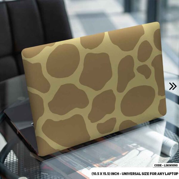 Camel Flush Pattern Matte Finished Removable Waterproof Laptop Sticker & Laptop Skin (Including FREE Accessories) - LSKN1090 - DDecorator