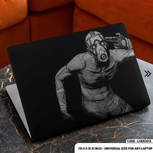 Spooky Face Matte Finished Removable Waterproof Laptop Sticker & Laptop Skin (Including FREE Accessories) - LSKN3013 - DDecorator
