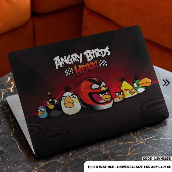 Digital Character Illustration Matte Finished Removable Waterproof Laptop Sticker & Laptop Skin (Including FREE Accessories) - LSKN3659 - DDecorator