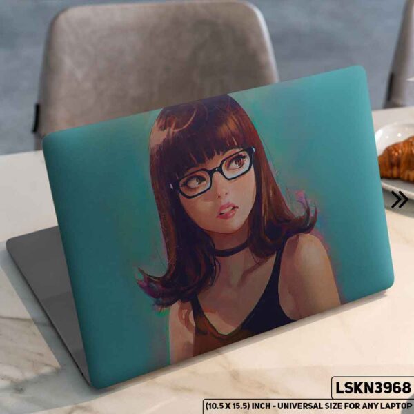 Fantacy Art Digital Illustration Matte Finished Removable Waterproof Laptop Sticker & Laptop Skin (Including FREE Accessories) - LSKN3968 - DDecorator