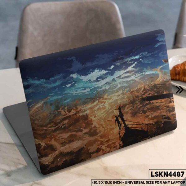 Fantacy Art Digital Illustration Matte Finished Removable Waterproof Laptop Sticker & Laptop Skin (Including FREE Accessories) - LSKN4487 - DDecorator
