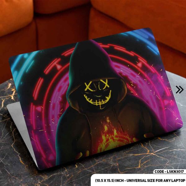 Digital Digital Character Art Illustration Matte Finished Removable Waterproof Laptop Sticker & Laptop Skin (Including FREE Accessories) - LSKN3017 - DDecorator