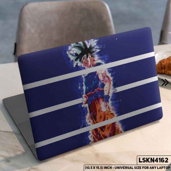 Dragon Ball Z Z Warriors Goku Matte Finished Removable Waterproof Laptop Sticker & Laptop Skin (Including FREE Accessories) - LSKN4162 - DDecorator