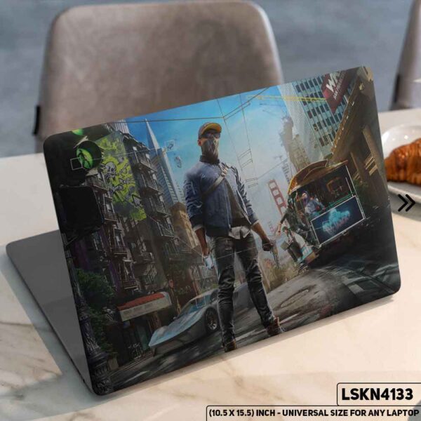 Digital Digital Illustration Matte Finished Removable Waterproof Laptop Sticker & Laptop Skin (Including FREE Accessories) - LSKN4133 - DDecorator