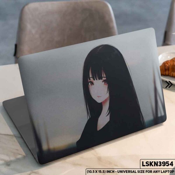 Fantacy Art Digital Illustration Matte Finished Removable Waterproof Laptop Sticker & Laptop Skin (Including FREE Accessories) - LSKN3954 - DDecorator