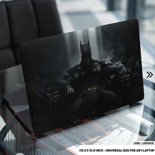 BATMAN Matte Finished Removable Waterproof Laptop Sticker & Laptop Skin (Including FREE Accessories) - LSKN2819 - DDecorator