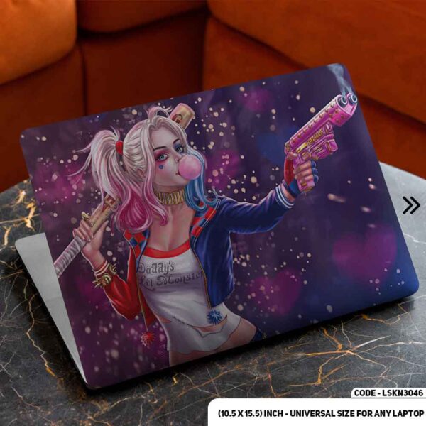 Digital Fantacy Cartoon Art Illustration Matte Finished Removable Waterproof Laptop Sticker & Laptop Skin (Including FREE Accessories) - LSKN3046 - DDecorator