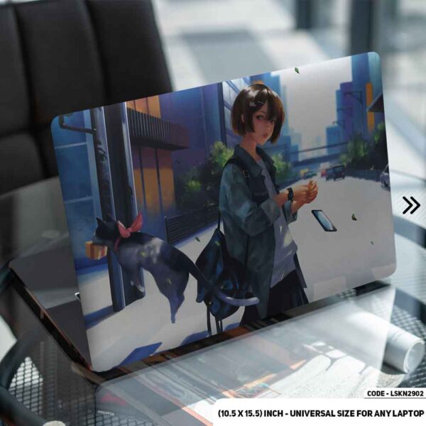 Digital Fantacy Art Illustration Matte Finished Removable Waterproof Laptop Sticker & Laptop Skin (Including FREE Accessories) - LSKN2902 - DDecorator