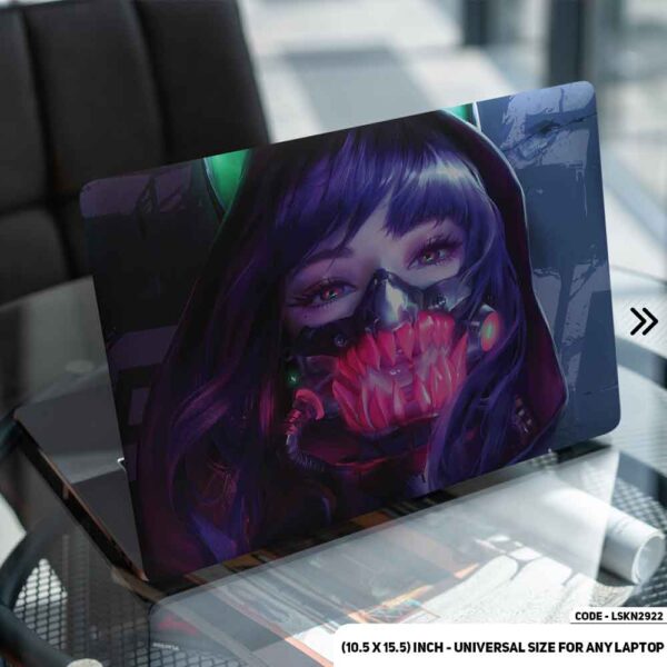 Digital Fantacy Art Illustration Matte Finished Removable Waterproof Laptop Sticker & Laptop Skin (Including FREE Accessories) - LSKN2922 - DDecorator